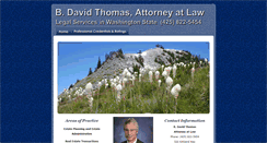 Desktop Screenshot of davidthomaslaw.com